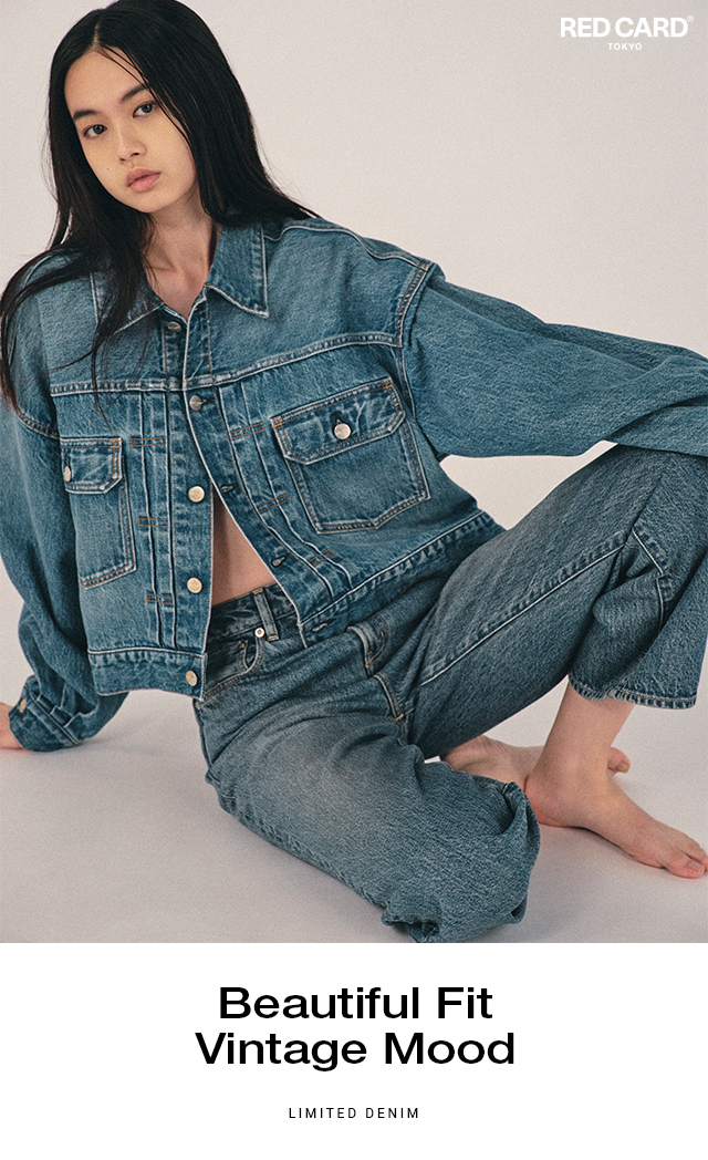 【新品未使用】RED CARD TOKYO Nomad RED CARD TOKYO JAPAN DENIM｜レッドカード トーキョージャパンデニム
